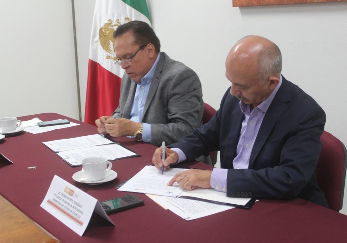 Firman FGE y UIF convenio de colaboración