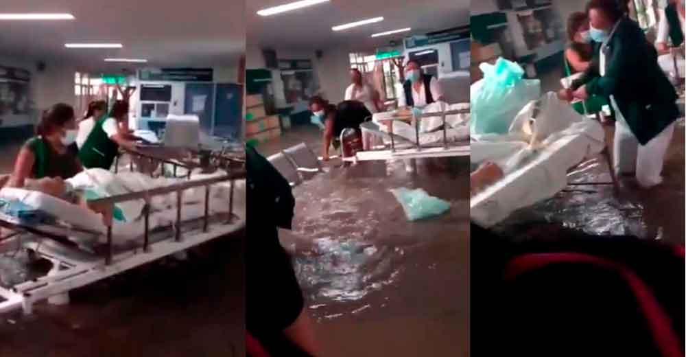 Mueren 16 pacientes tras inundación de hospital en Tula
