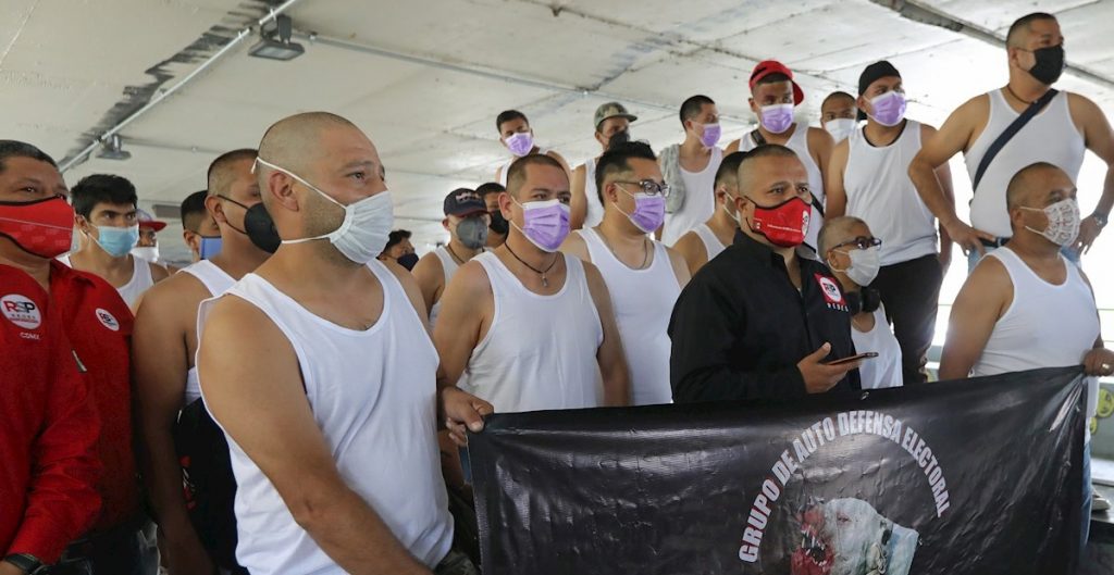 RSP presenta a Los Mastines, su grupo de "autodefensa electoral" en la CDMX