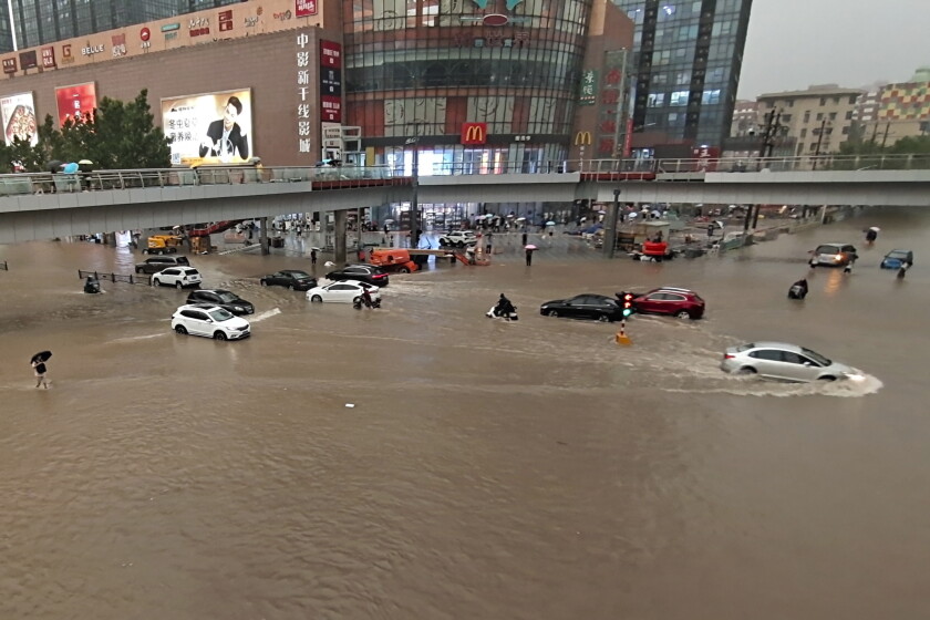 Aguaceros e inundaciones dejan al menos 12 muertos en China - San Diego  Union-Tribune en Español