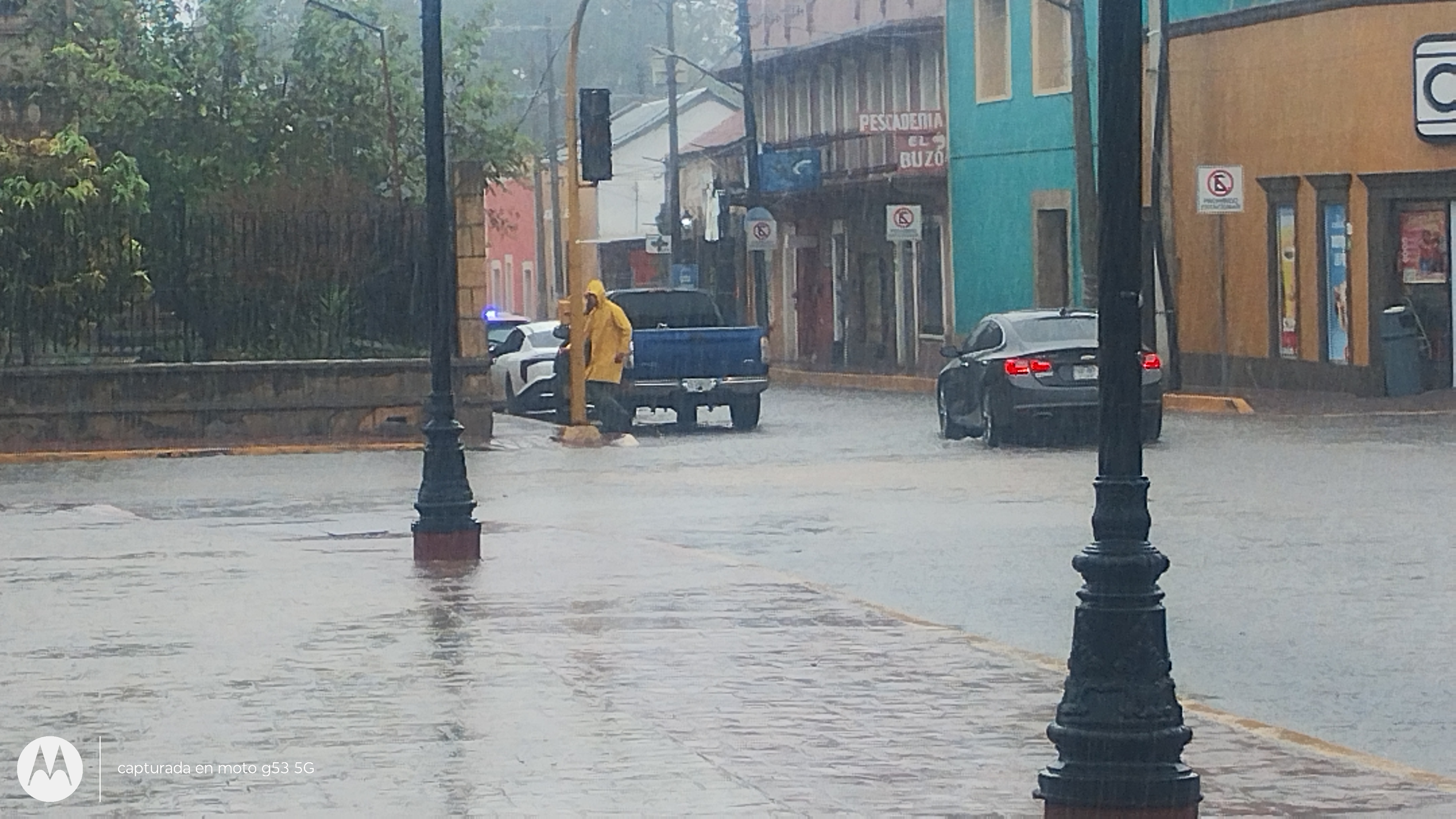 Las lluvias han ocasionado encharcamientos en diversos sectores