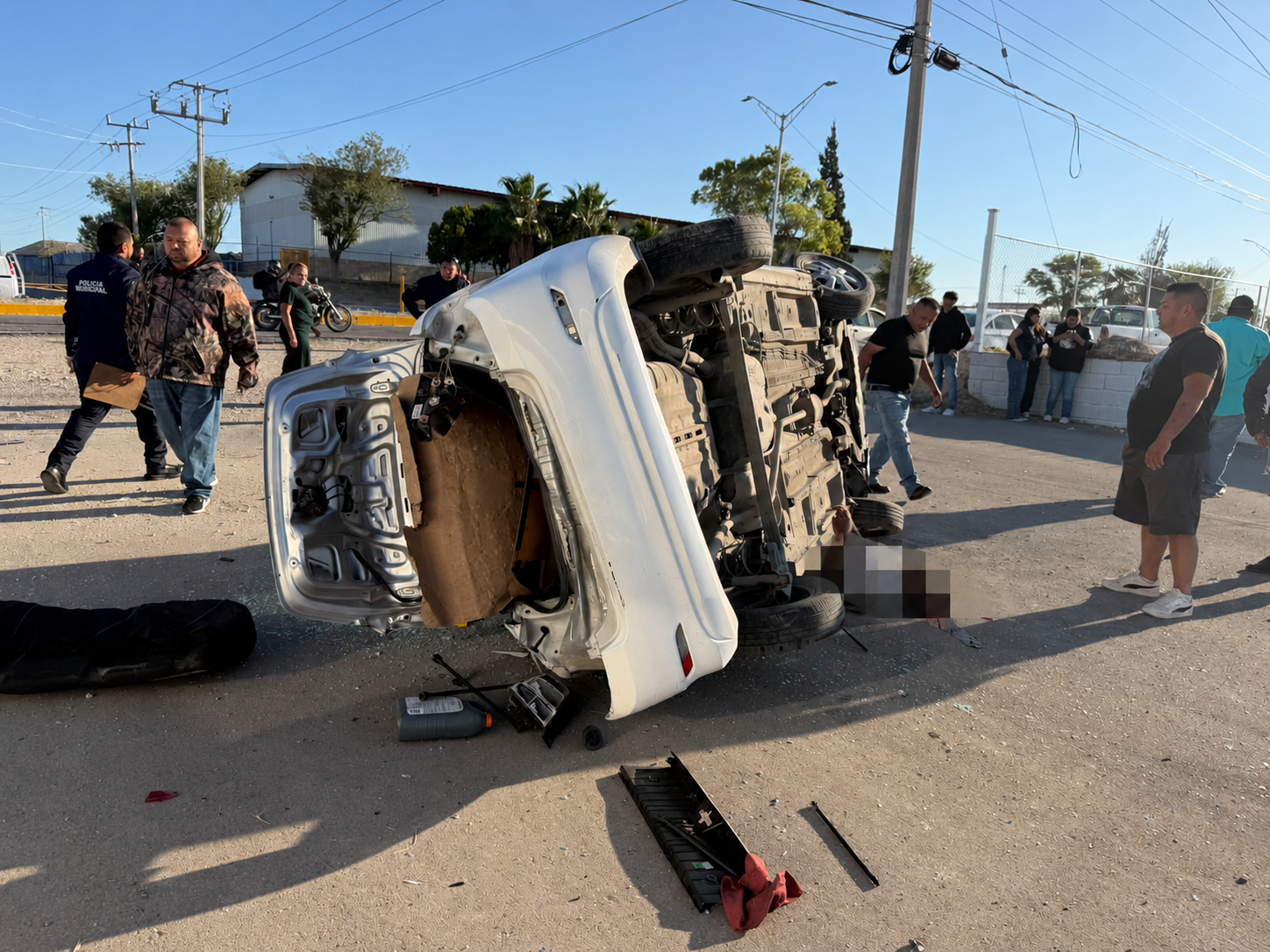 Fallece taxista tras más de 24 horas hospitalizado por accidente en Acuña