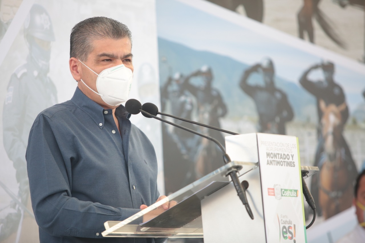 Coahuila rinde buenas cuentas en seguridad, asegura Miguel Riquelme
