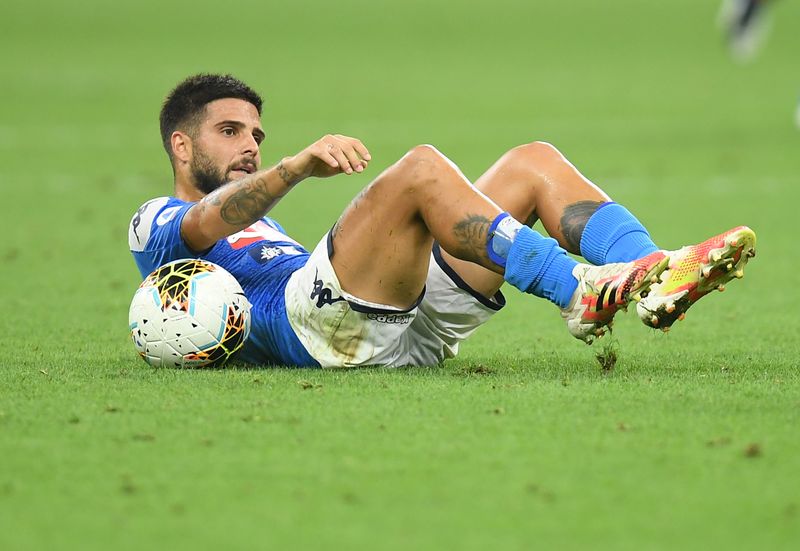 Napoli confirma lesión de Insigne poco antes de enfrentar a Barcelona por Liga de Campeones