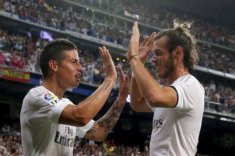 Bale y James se quedan fuera del plantel del Madrid para choque con el City por Champions