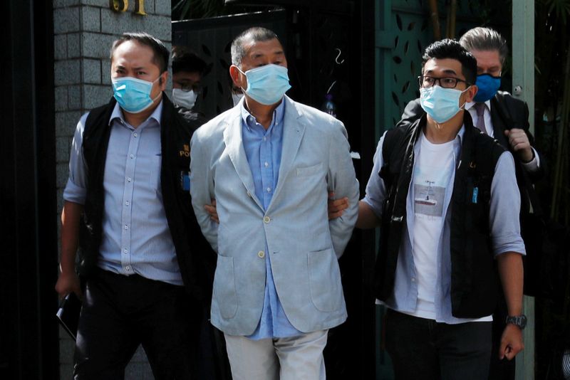 Hong Kong arresta al magnate de los medios Jimmy Lai con la nueva ley de seguridad