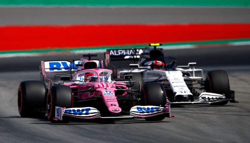 Racing Point dice que no les sorprende buen rendimiento de Pérez en clasificación en Barcelona