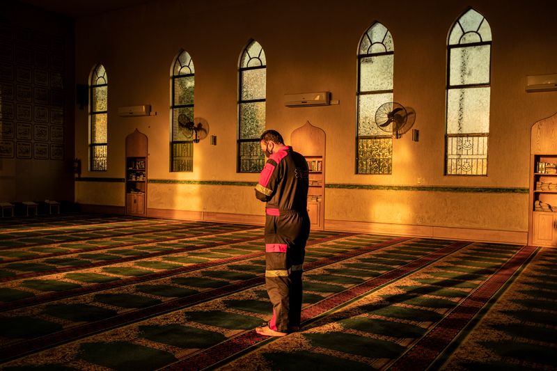 Fotografías de la cuarentena documentan la desigualdad en Sudáfrica