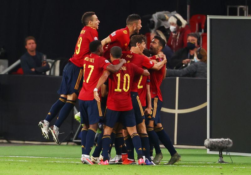 España rescata un empate en los descuentos ante Alemania por la Liga de las Naciones