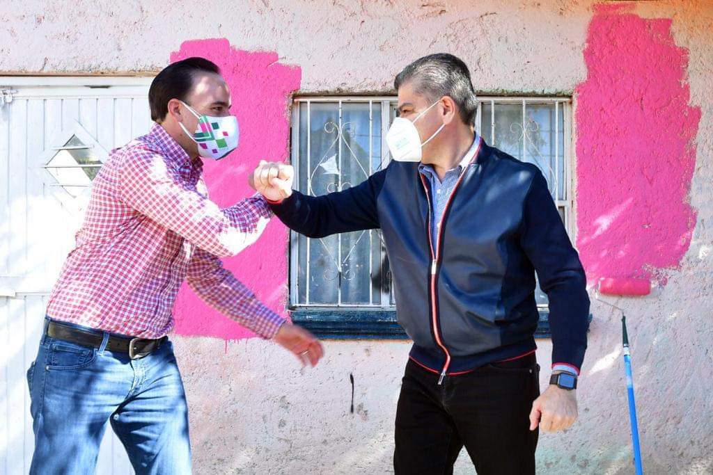 Embellecen colonias de Saltillo con programa “Pintando Sonrisas”