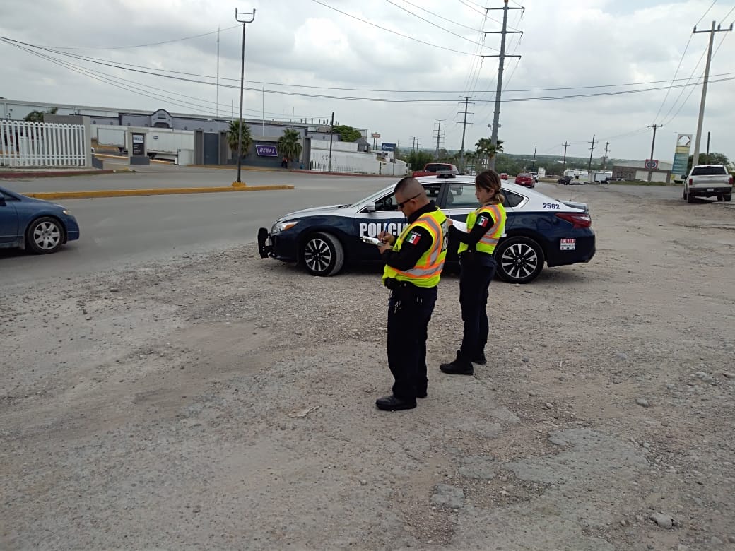 Texanos encabezan las infracciones y choques en Piedras Negras