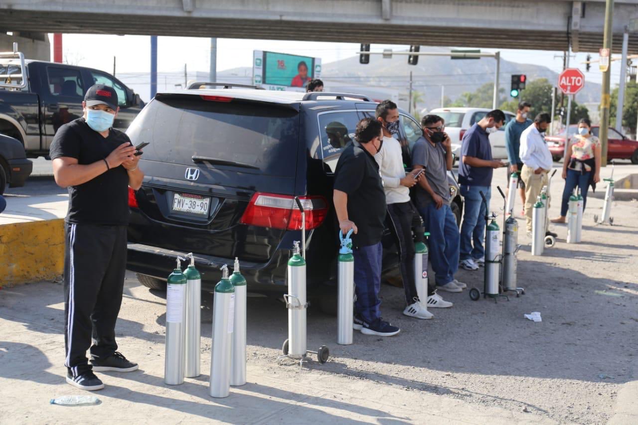 Aumenta demanda de tanques y concentradores de oxígeno