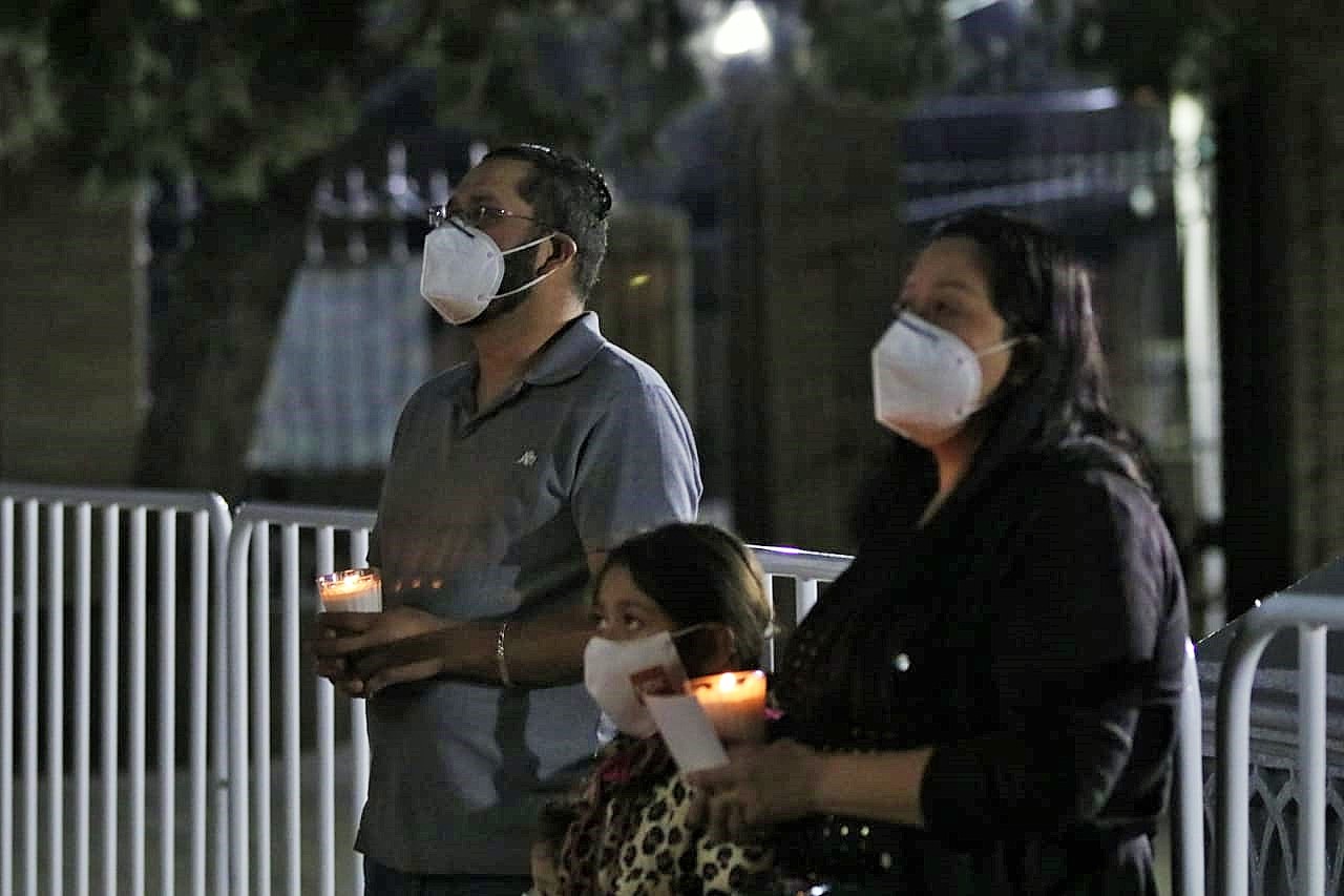 Festejan a la Guadalupana bajo la nueva normalidad