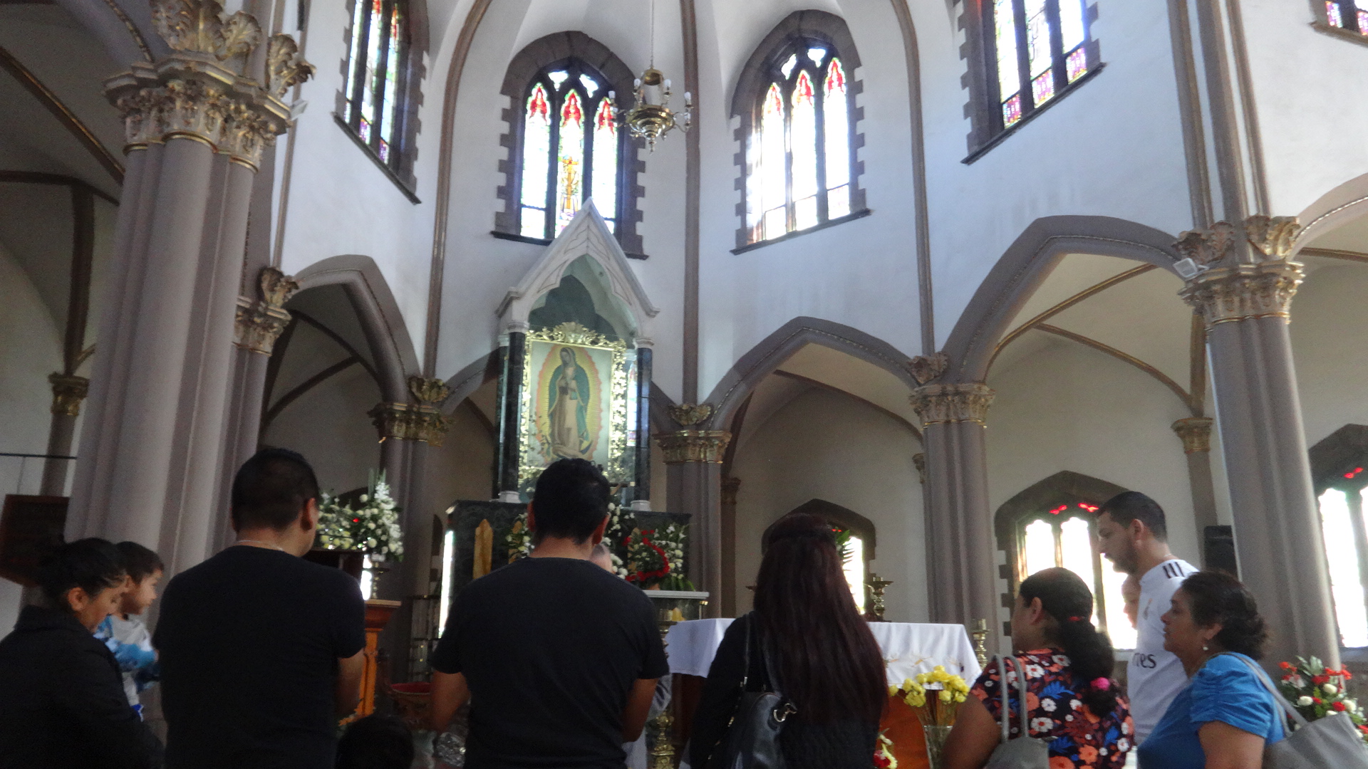 Peregrinan virtualmente para honrar a La Guadalupana