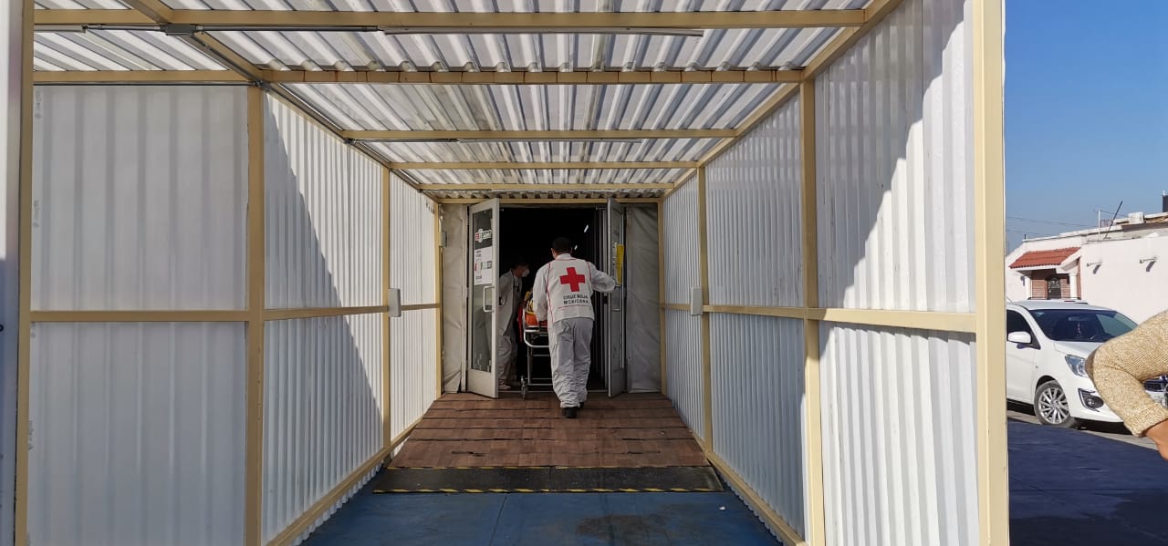 Reporta Hospital Anexo para Covid 80 por ciento de ocupación