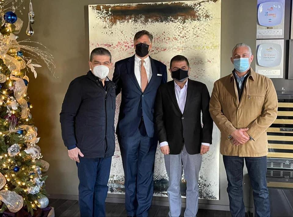 Recibe MARS a Embajador Landau; promueven T-MEC para Coahuila