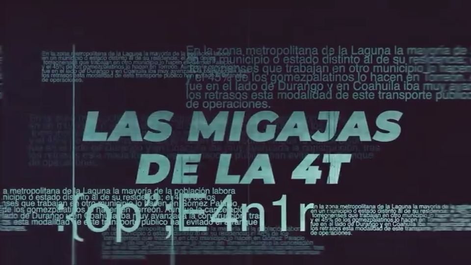 Las migajas de la 4T