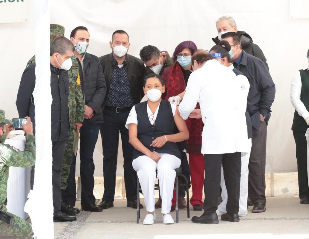 Encabeza MARS inicio de Coahuila en la primera fase de vacunación contra el Covid
