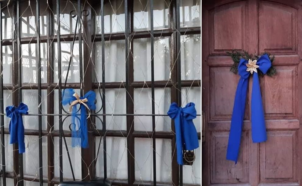Promueven uso de Moños Azules