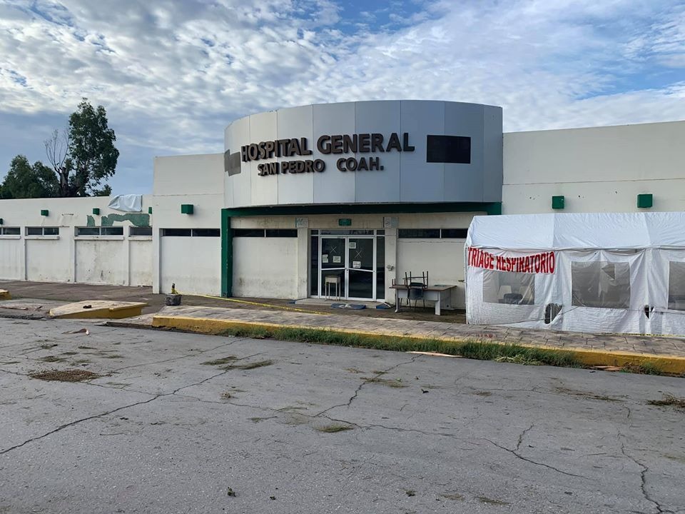 Bajo control, situación de contagios en Hospital General de San Pedro