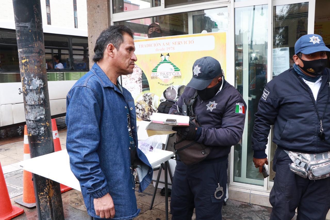 Desde julio, han multado a 2 mil 373 personas por no usar cubrebocas