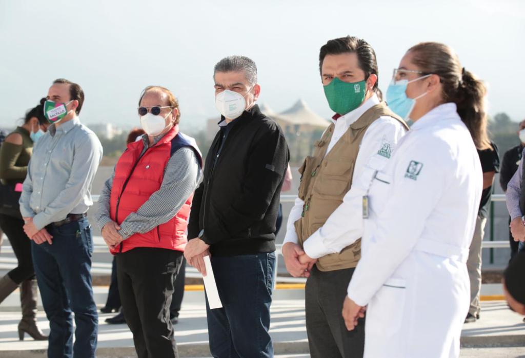 Inauguran IMSS y gobierno de Coahuila Unidades Médicas Temporales