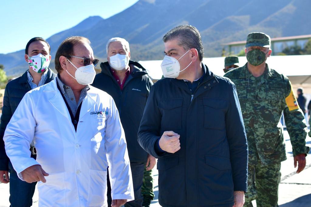 Inicia hoy en Coahuila vacunación en los 26 hospitales Covid. Llegan 4 mil 876 nuevas dosis: MARS