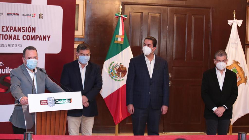 Anuncia Miguel Riquelme expansión de Lennox International, con inversión de 180 mdd