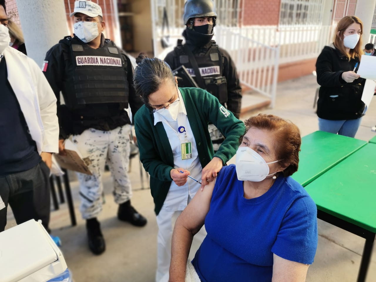 Arranca vacunación contra el Covid-19 en ejidos de la región Sureste