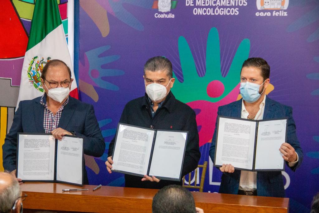 Entrega gobierno de Coahuila 85 mdp en medicamentos oncológicos