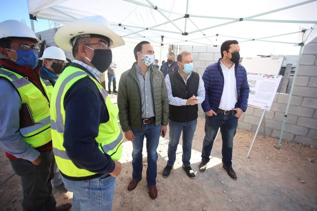 Supervisa Manolo Jiménez construcción de la Academia de Policía