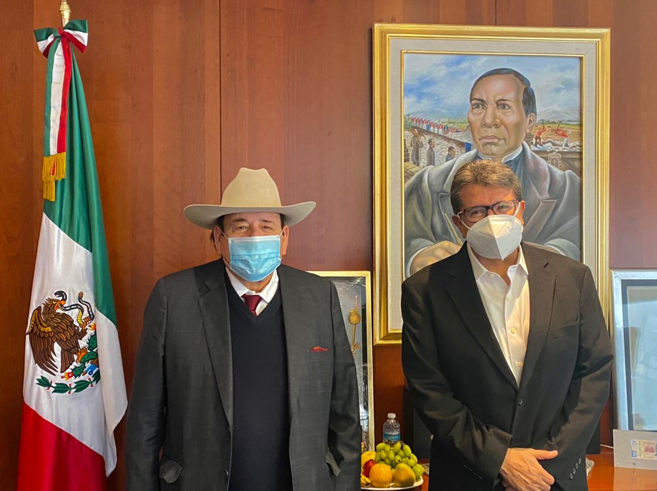 Estará Monreal en Coahuila