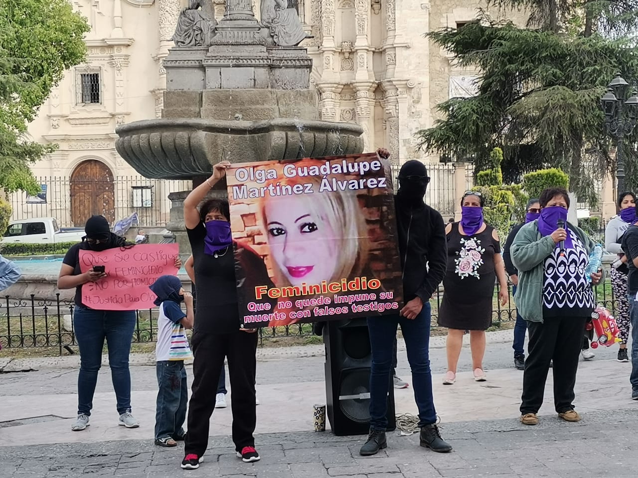 Exigen justicia para Olga, primera víctima de feminicidio en el año