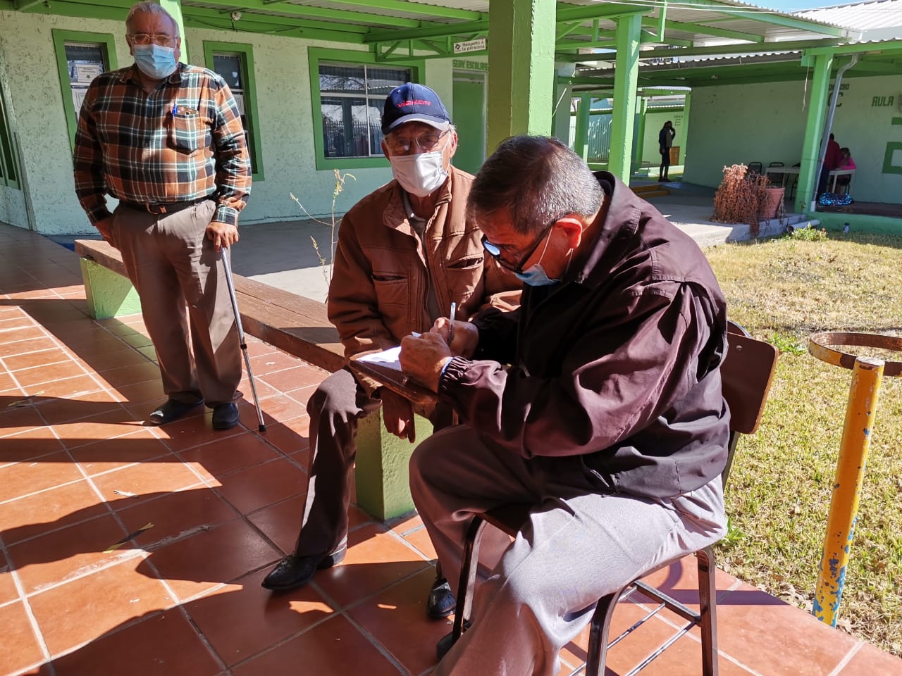 Vuelve a fallar la página de registro para adultos mayores