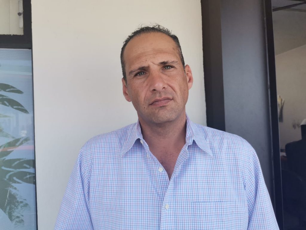 Miguel Dainitín, representante de la Organización Nacional de Expendedores de Petróleo (Onexpo) en Coahuila. Foto: Raúl Rocha