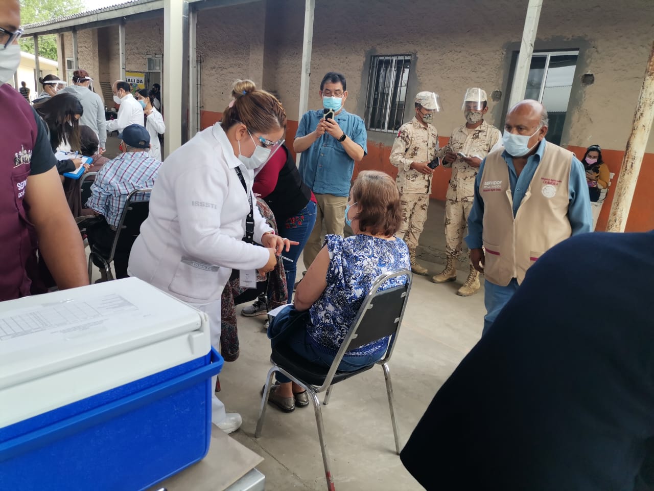 Se han aplicado más de 30 mil dosis en Centro y Carbonífera