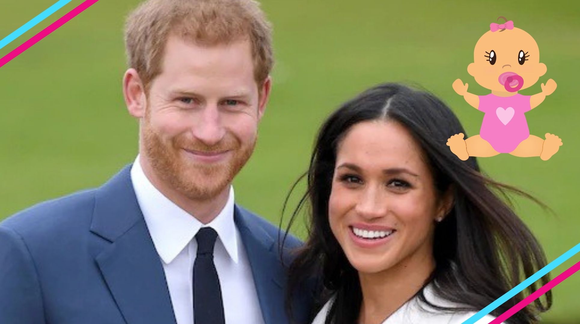 Meghan Markle y el príncipe Harry esperan una niña.