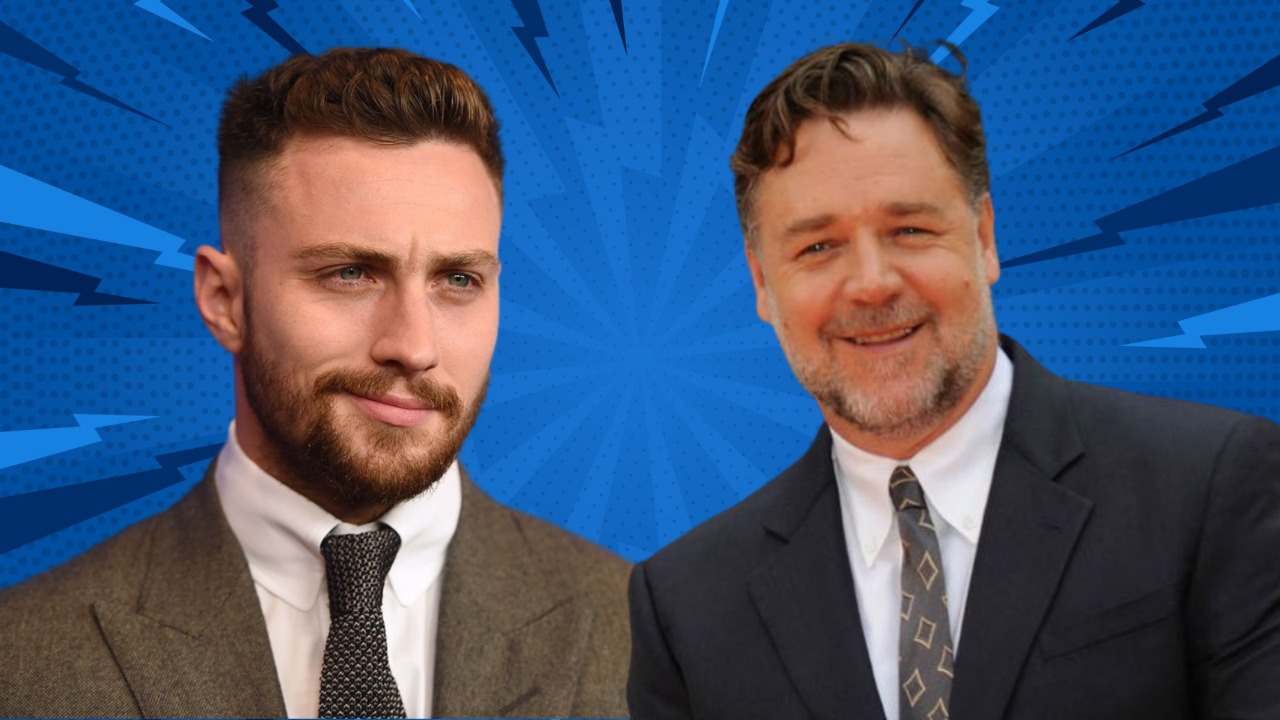 Russell Crowe y Aaron Taylor-Johnson juntos en una nueva producción