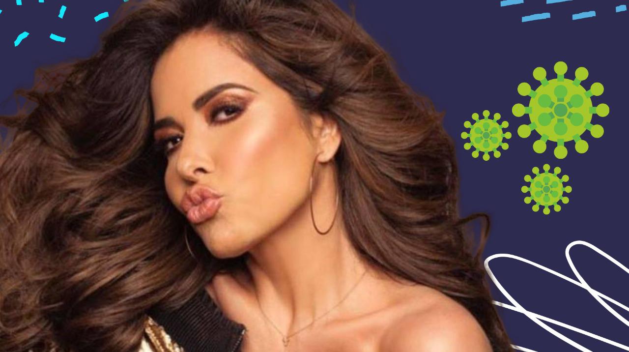 Esta es la extraña reacción de Gloria Trevi al hacerse la prueba de COVID-19