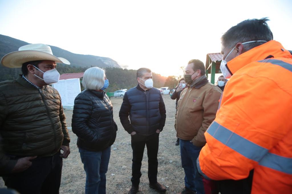 Avanza control de incendio en Arteaga