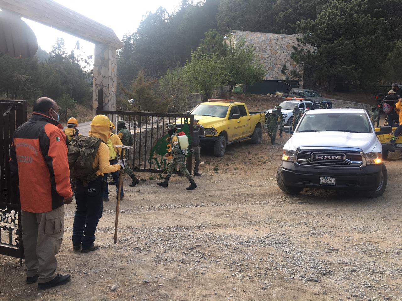 Consume incendio en Monterreal tres hectáreas