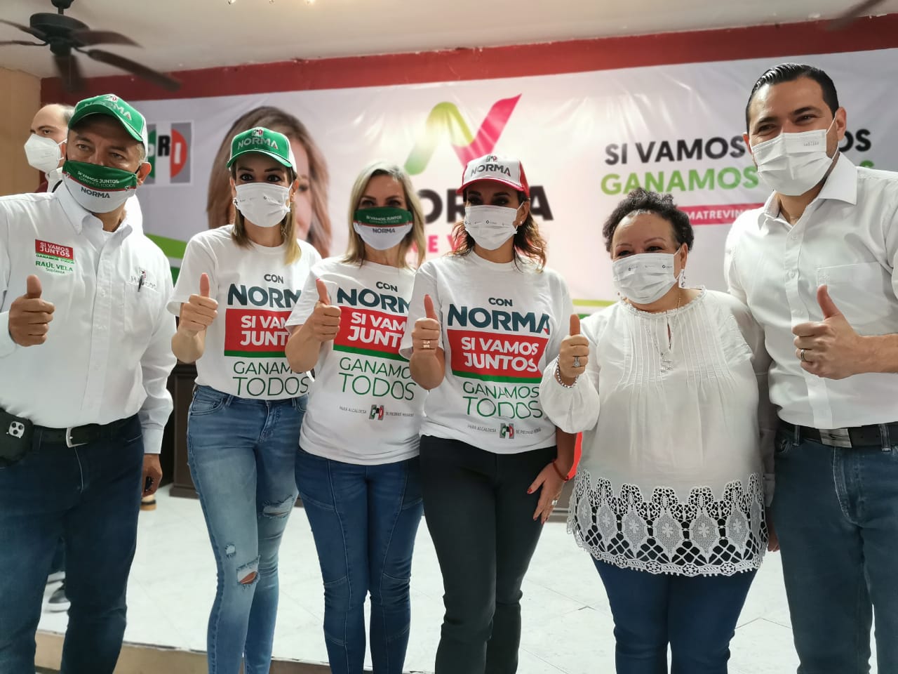 Apoyan senadoras a Norma Treviño