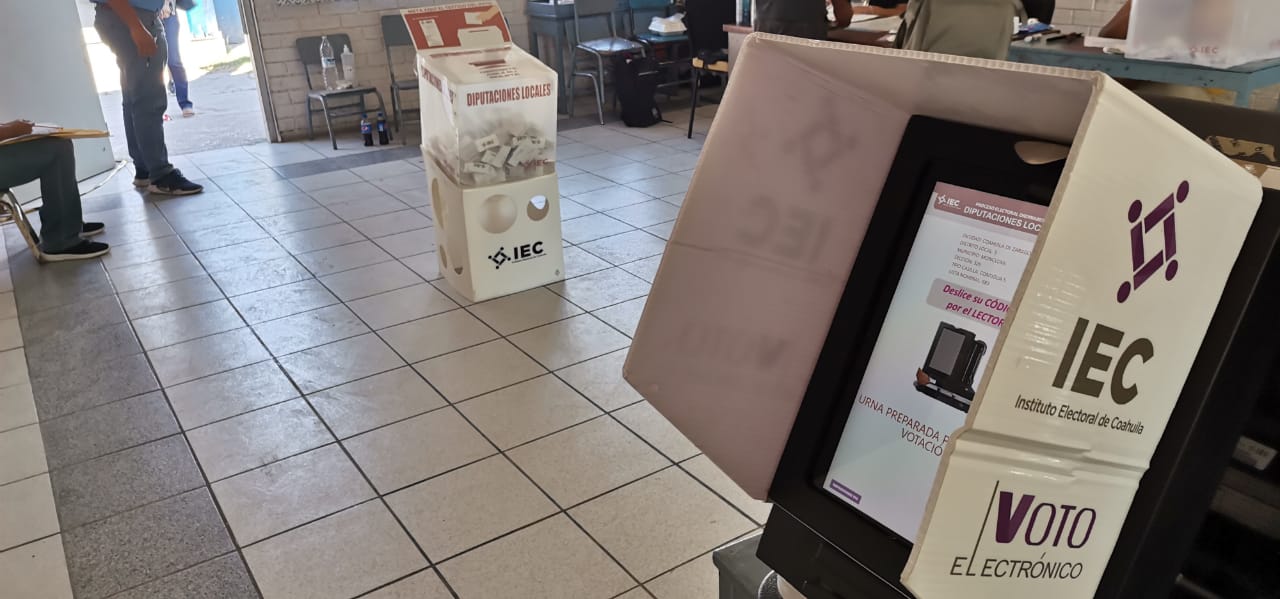 Urnas electrónicas han dado buenos resultados