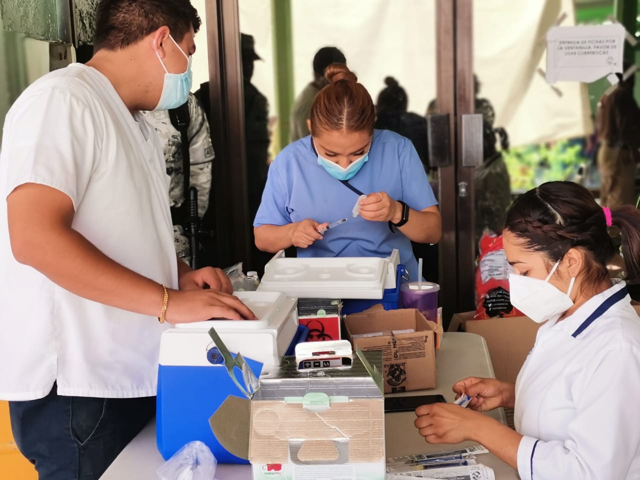 Terminó aplicación de segunda dosis para adultos mayores en Piedras