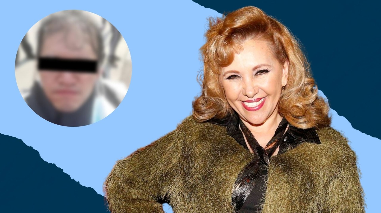 Aida Pierce admite que su hijo se disfrazó de abuelito para vacunarse.