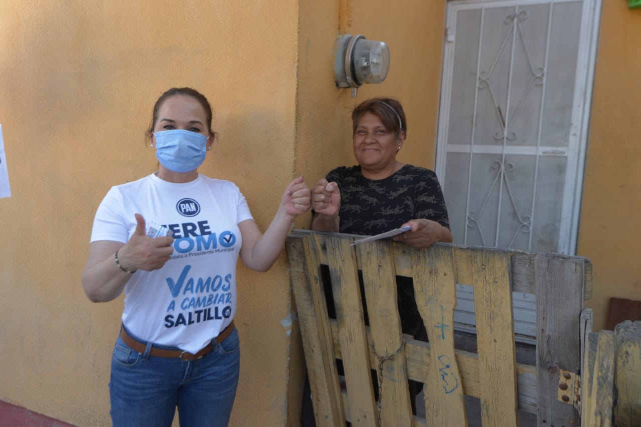 “ESTAMOS BIEN, PERO PODEMOS ESTAR MEJOR”, EXPRESAN VECINOS A TERE ROMO