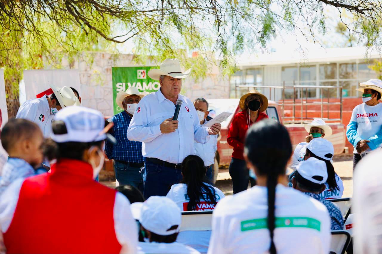 “Sacaremos adelante el campo”, ofrece Chema Fraustro