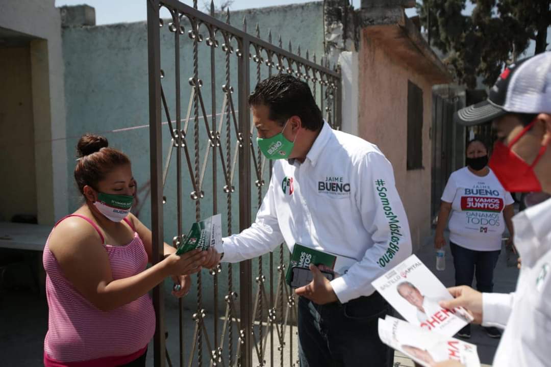 Con tu voto construiremos un mejor futuro: Jaime Bueno