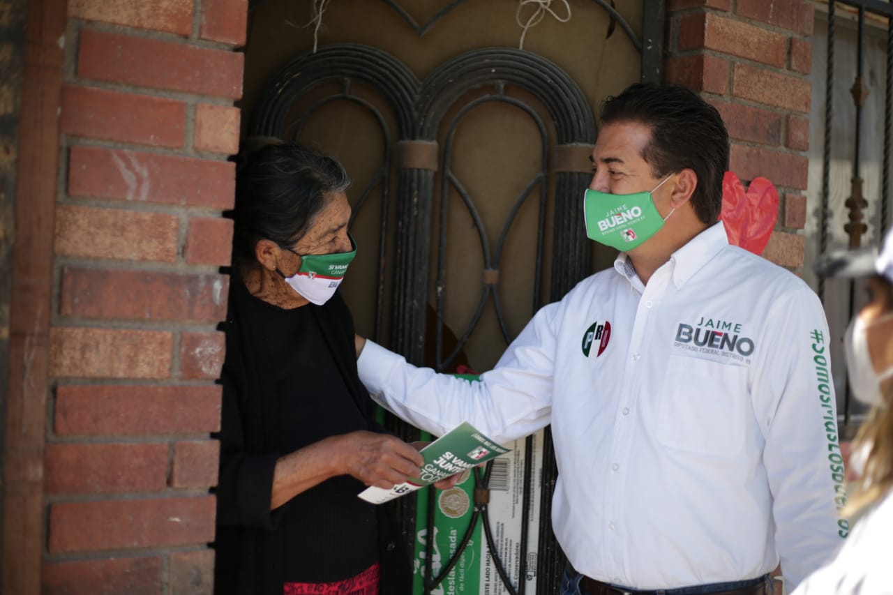 Vamos por más recursos para programas sociales: Jaime Bueno