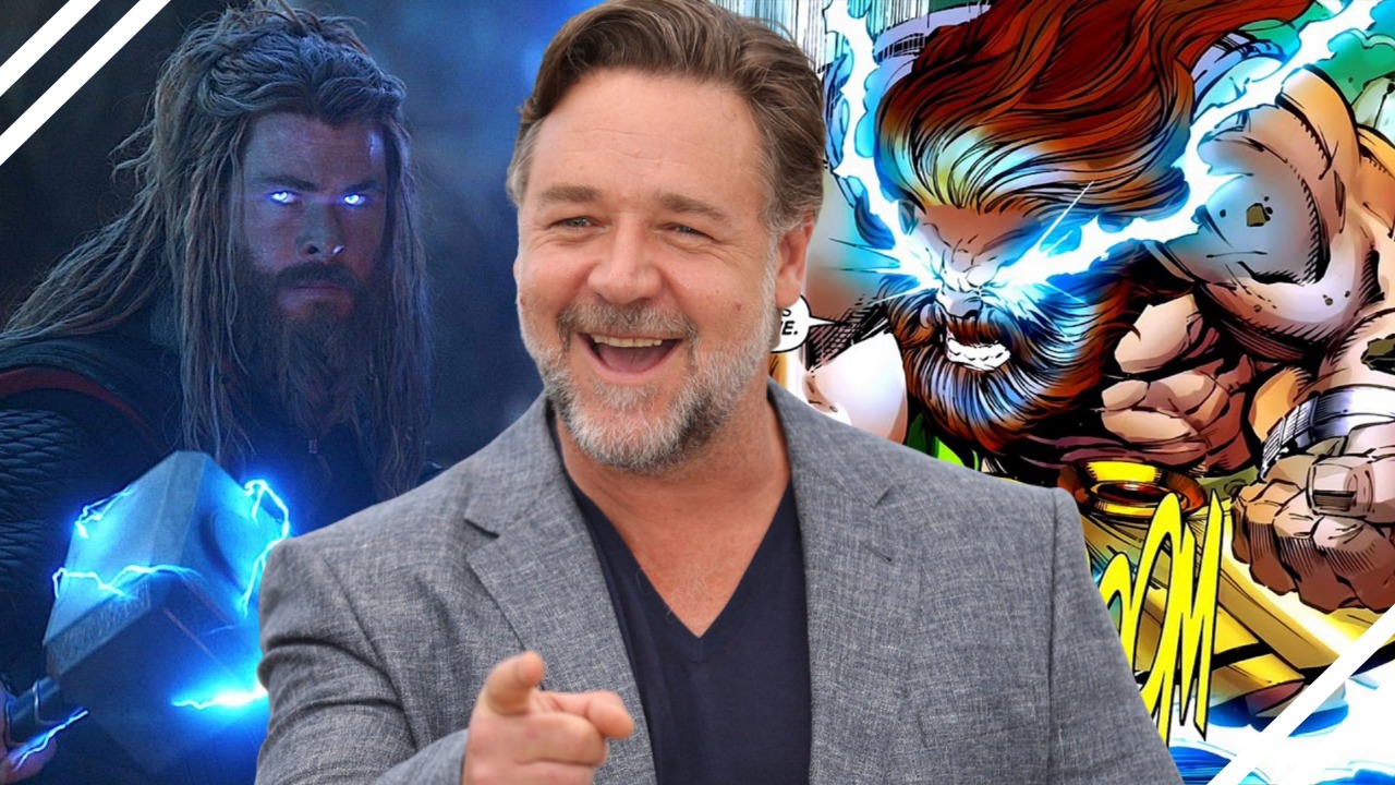 Russell Crowe le dará vida a Zeus en Thor: Love and Thunder